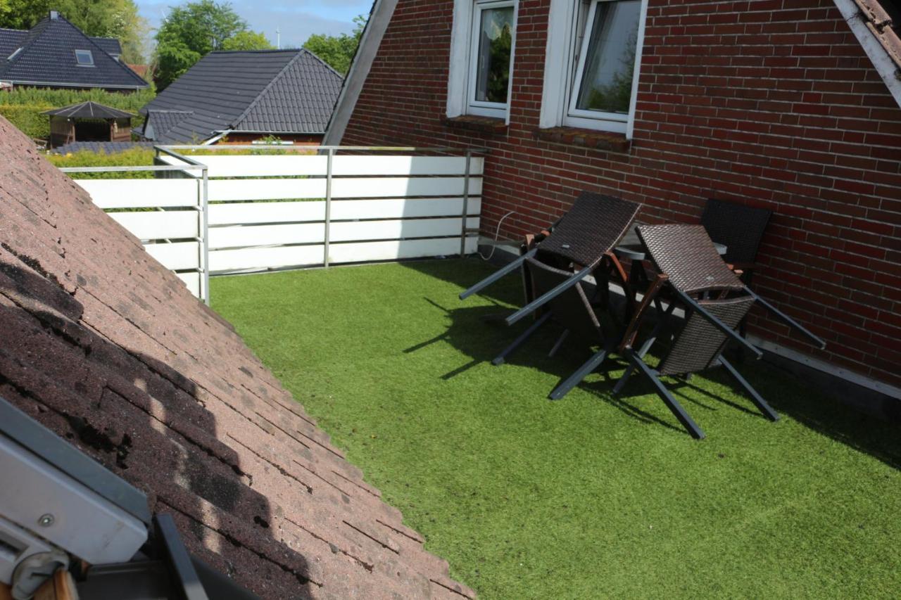 Mensteder Utkiek Appartement Großheide Buitenkant foto