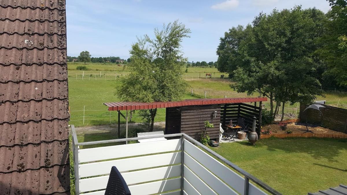Mensteder Utkiek Appartement Großheide Buitenkant foto